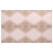 Girly Diagonal Gold Blush Pink Ombre Gradiënt Stof (Fat Quarter)