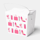 Girly dingen afhaalcontainer bedankdoosjes (Achterkant)