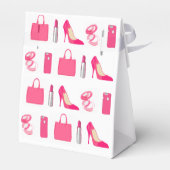 Girly dingen gunst doos bedankdoosjes (Achterkant)