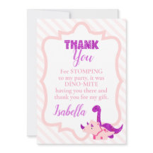 Girly Dinosaurus Roze Verjaardag