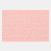 Girly Dinosaurus Verjaardagsfeestje Wrapping Papie Inpakpapier Vel (Voorkant 2)