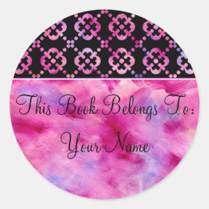 Girly Dit boek is van Sticker