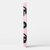 Girly Doodle: Ogen Harten Naadloos. Case-Mate iPhone Case (Achterkant / Rechts)