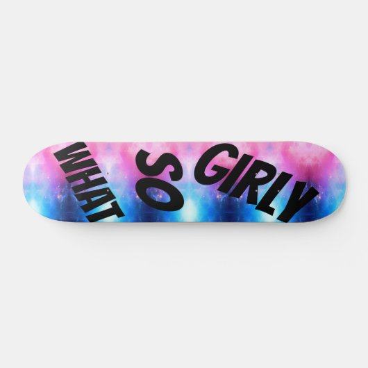 GIRLy dus wat Persoonlijk Skateboard (Horizontaal)