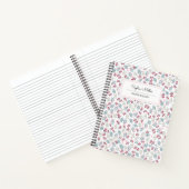 Girly Esthetische Bloemen Coquette Notitieboek Spi (Binnen)