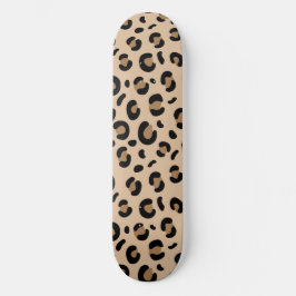 Girly esthetische dierenprint persoonlijk skateboard