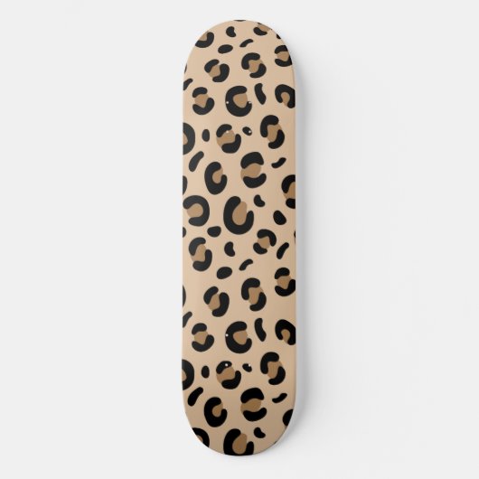 Girly esthetische dierenprint persoonlijk skateboard (Voorkant)