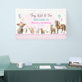 Girly Farm Dieren | Young Wild en drie jaar Spandoek (Beurs)