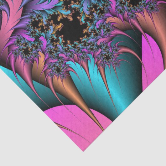 Girly Feathers Tissue Paper Tissuepapier (Detail)