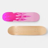Girly Flame Skateboard (Horizontaal)