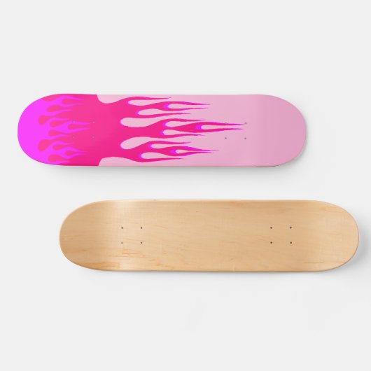 Girly Flame Skateboard (Horizontaal)
