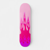Girly Flame Skateboard (Voorkant)