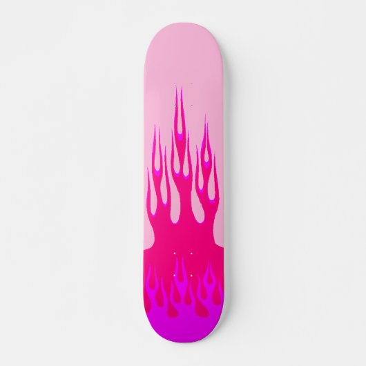 Girly Flame Skateboard (Voorkant)