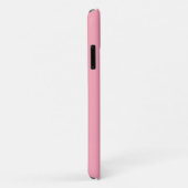Girly FLAMINGO PINK Solid Color Case-Mate iPhone Case (Achterkant/rechts)
