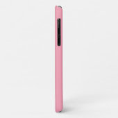 Girly FLAMINGO PINK Solid Color Case-Mate iPhone Case (Achterkant/links)