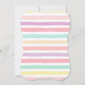 Girly Floral Butterflies Fairy Tale Vrijgezellenfe Kaart (Achterkant)