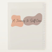 Girly floral esthetische dagelijkse gift voor haar planner (Achterkant)