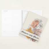 Girly floral esthetische dagelijkse gift voor haar planner (Display)