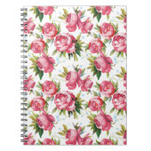Girly Floral Notitieboek (Voorkant)