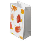Girly Floral Patroon Gift Bag Klein Cadeauzakje (Achterkant Gekanteld)