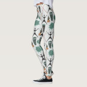 Girly Floral Pattern Leggings (Links)