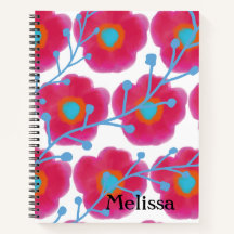 Girly Floral Waterverf