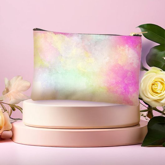 Girly Florals en Marmer Pinks Make-up Etui