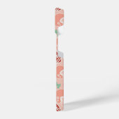 Girly Football Bow Pattern Phone Case iPhone Hoesje (Linkerkant)