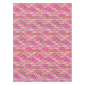 Girly Funny Pig Pattern Tafelkleed (Voorkant)