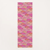 Girly Funny Pig Pattern Yogamat (Voorkant)