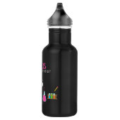 Girly Future Scientist Waterfles (Rechts)