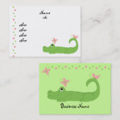 Girly Gator Visitekaartje (Voorkant / Achterkant)