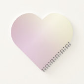 Girly Geometric, Gold Brush Stroke, Glittery Lips Notitieboek (Achterkant)