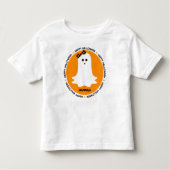 Girly Ghost Halloween Personalized Kinder Shirts (Voorkant)