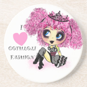Girly Gifts Harajuku Girl-stijl Zandsteen Onderzetter