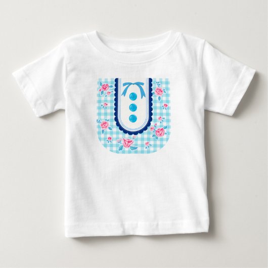 Girly gingham check pattern with cute ribbon (Voorkant)