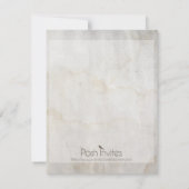 Girly Girl Bridal Shower Kaart (Achterkant)