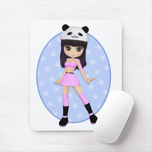 Girly Girl Debbie Mousepad Muismat (Met muis)