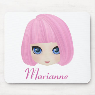 Girly Girl Marianne Custom Mousepad Muismat