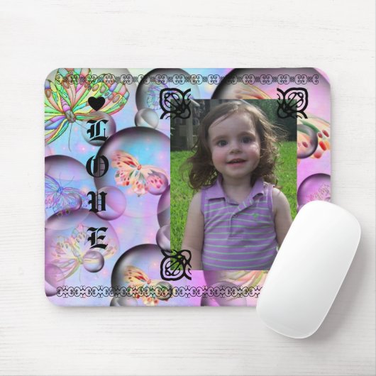Girly Girl Mousepad Muismat (Met muis)