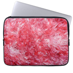 Girly Girl - Pink Faux Fur Laptop Sleeve