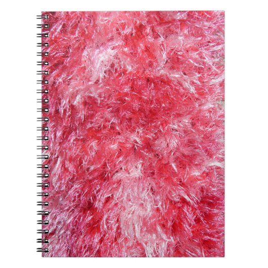Girly Girl - Pink Faux Fur Notitieboek (Voorkant)
