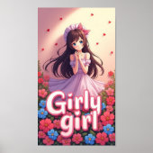 Girly Girl Poster (Voorkant)