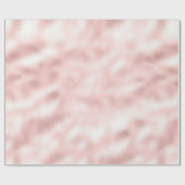 Girly Glam Blush Roze Cadeaupapier (Vlak)