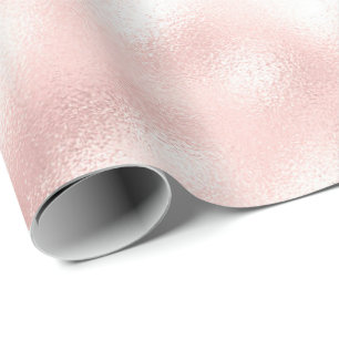 Girly Glam Blush Roze Cadeaupapier