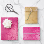 Girly Glam Chic Roze Verjaardag Inpakpapier Vel<br><div class="desc">Girly Glam Chic Pink verjaardagsfeest vrijgezellenfeest</div>
