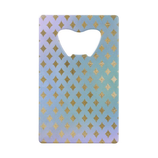 Girly Glam Creditkaart Flessenopener (Achterkant)