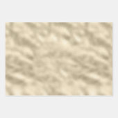 Girly Glam Gold Glitz Stripes Inpakpapier Vel (Voorkant 2)