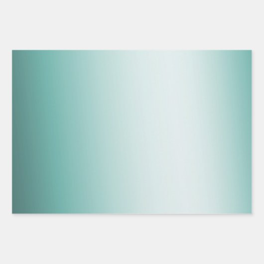 Girly Glam Gold Mini Confetti Mint Ombre Inpakpapier Vel (Voorkant 2)