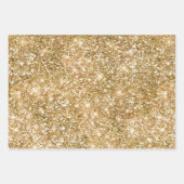 Girly Glam Goud Roze Leopard Inpakpapier Vel (Voorkant 2)